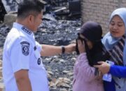 Bupati Pasaman Kunjungi Korban Kebakaran