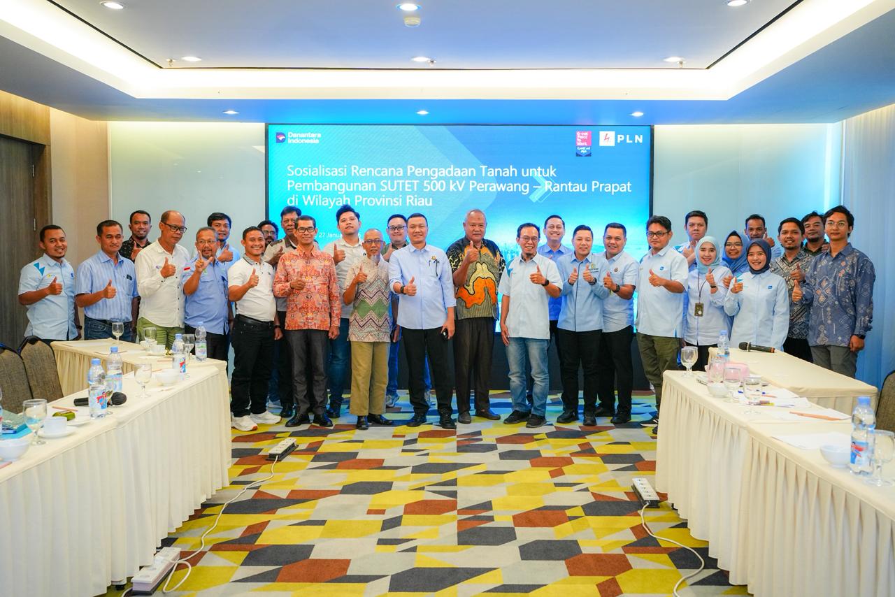 PLN Dorong Keandalan Listrik Sumatera Lewat SUTET 500 kV Perawang – Rantau Prapat