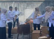 DPK Kota Solok Musnahkan Arsip, Habis Masa Retensinya danTidak Memiliki Nilai Guna