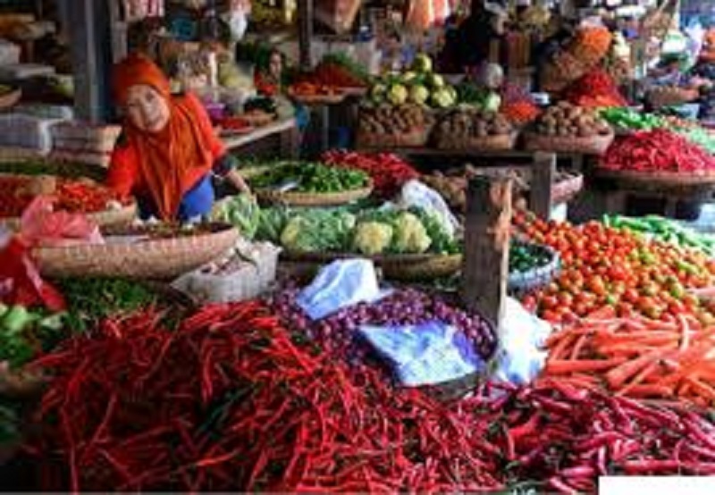 pedagangh cabai di payakuimbuh