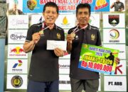 Gelaran Tenis Veteran di Pekanbaru, Syafrizal Bakhtiar/Suardi Rebut Juara KU-120 untuk Pelti Sumbar