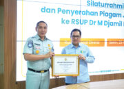 Ketepatan Administrasi dan Akurasi Diagnosis Medis, RSUP Dr. M. Djamil Raih Penghargaan Form and Diagnosis Accuracy Champion dari PT Jasa Raharja