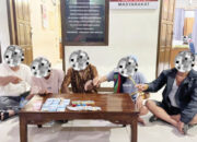 8 Pejudi Koa dan 1 Pemilik Warung Ditangkap