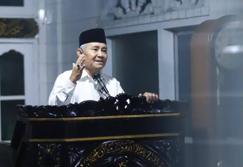 Hari ke 2 Safari Ramadhan, Wawako Solok Kunjungi Masjid Nurul Taqwa KTK