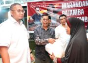 Andre Rosiade dan Chef Magdalena Marandang serta Makan Bajamba di Huntara Batang Anai