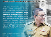 Sinergi Pemko dan Kejari Bukittinggi Berbuah Hasil, Tunggakan Pajak Rp1,1 Miliar Mulai Dicicil Rp584 juta