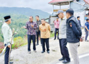 Bupati Agam Dampingi Gubernur Sumbar Tinjau Akses Jalan Propinsi di Kabupaten Agam