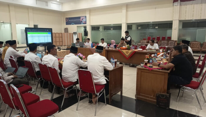 Finalisasi Data R3P, Pemkab Agam Gelar Rapat Bersama OPD dan Camat