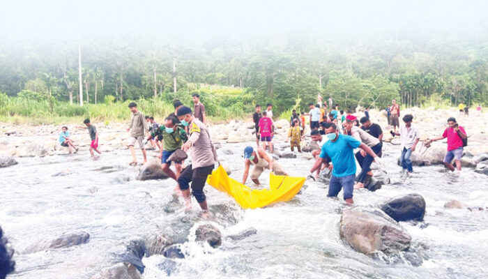 Ngeri! Mayat Istri Buronan Kasus Curanmor Ditemukan Tak Utuh, Daging Kepala hingga Perut Habis Dimakan Biawak, Diduga Terpeleset ke Sungai saat Dibawa Kabur Suami