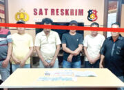 Tak Berkutik saat Digerebek Polisi, 5 Pemain Judi Song dan Pemilik Kedai Ditangkap