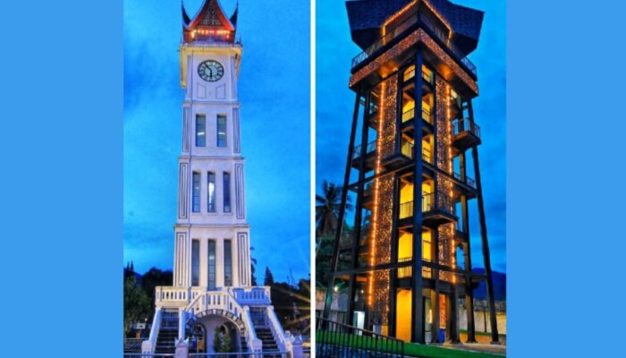 Dua Menara, Dua Zaman: 100 Tahun Jam Gadang dan Menara Songket dalam Cermin Sejarah Pembangunan