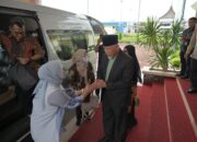 Kunjungan Kerja Selama 3 Hari di Sumbar, Gubernur Mahyeldi Sambut Kedatangan Menteri PPPA RI