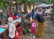Pelayanan Kesehatan Gratis Hadir di TMMD ke-127 di Pessel