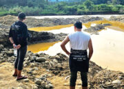 Polres 50 Kota Selidiki Dugaan PETI di Kapur IX, Tak Ditemukan Alat Berat, Polisi Pasang Police Line di Lokasi