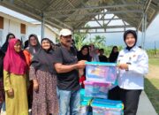 Uni Villa Piliang Pulang Kampung, Bawa Bantuan dari Dewan Pertahanan Nasional RI