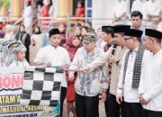 Wako Lepas Pawai Khatam Al Quran ke-8 di Masjid Al Aqsa Tanah Garam