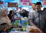 Wako dan Wawako Tinjau PasarPabukoan di Jalan Gambir