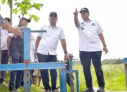 Pastikan Irigasi Mengalir, Wako Yota Balad Bersama Wagub Tinjau Irigasi Anai II