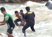 Balimau Dilarang, Pemandian Lubukminturun Masih Ramai, Terseret Arus Sungai  Bocah 9 Tahun Diselamatkan Satpol PP