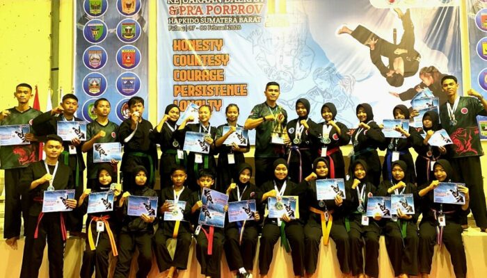 Atlet Hapkido Solok Selatan Sabet 19 Medali di Kejurda dan Pra Porprov Sumbar, Berikut Nama Peraih Medali