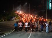 Pawai Obor Meriahkan Penyambutan Ramadhan 1447 H