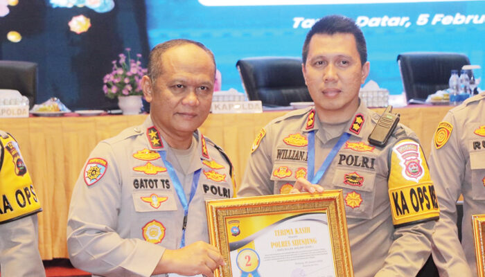 Dinilai Memiliki Kinerja Baik, Polres Sijunjung Terbaik Kedua di Jajaran Polda Sumbar