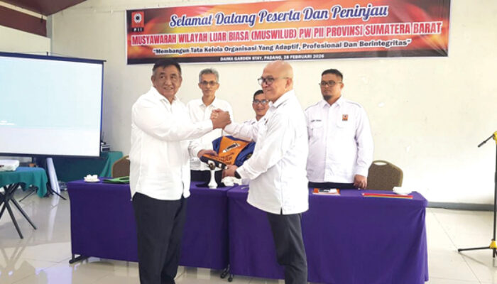 Aklamasi di Muswilub, Muhammad Dien Resmi Nahkodai PII Sumbar 2025–2028