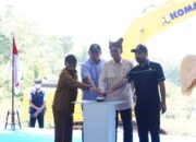 Ground Breaking Dilaksanakan, Sabo Dam Resmi Dibangun di Tanah Datar