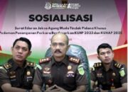 Kejari Ikuti Sosialisasi Surat Edaran Jaksa Agung Muda, Eddy Samrah L: Samakan Persepsi dan Tingkatkan Kapasitas Aparatur Penegak Hukum