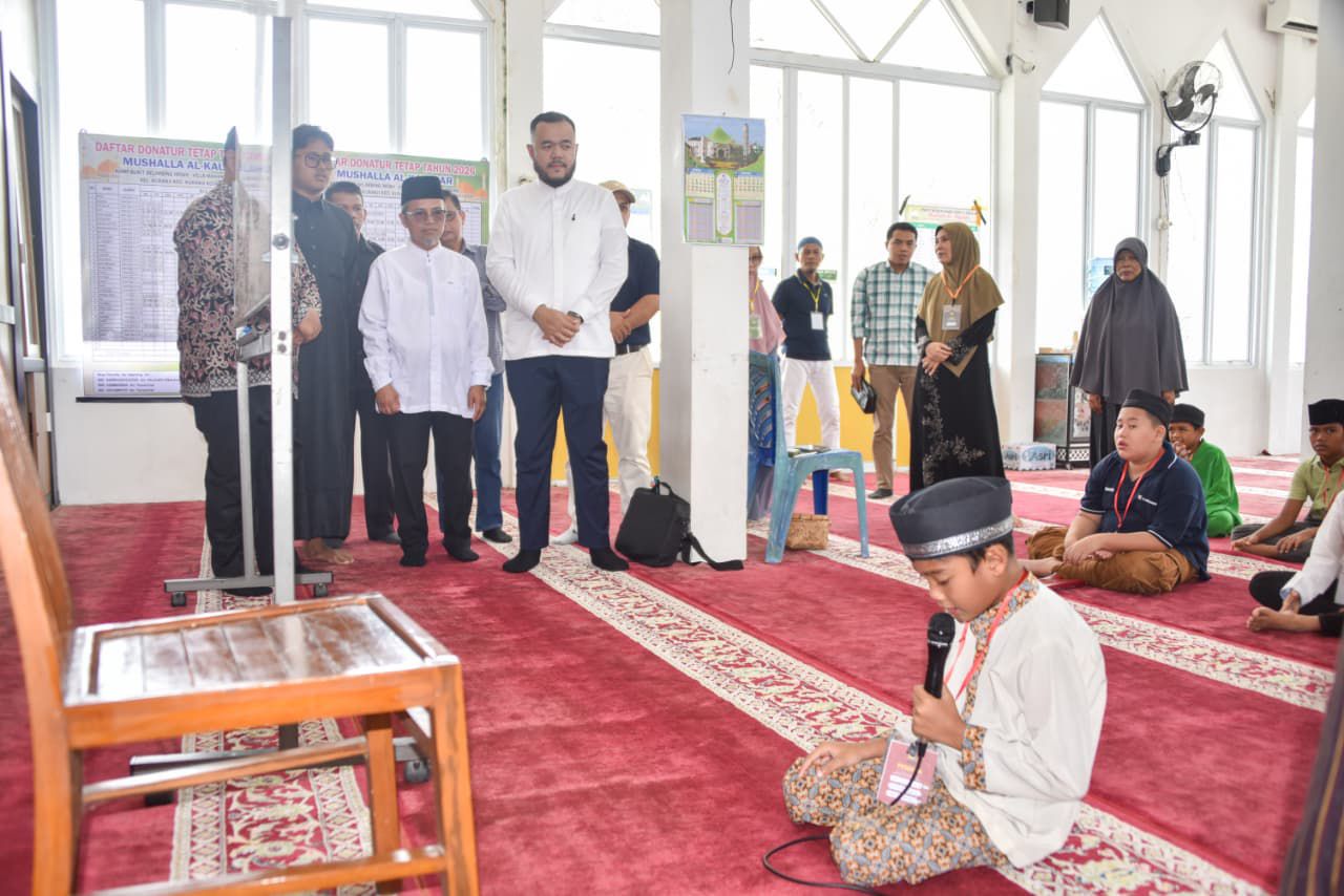 Kunjungi Pesantren Ramadhan di Mushalla Al-Kautsar, Wako Ajak Pelajar Lebih Rajin Shalat Berjamaah di Masjid