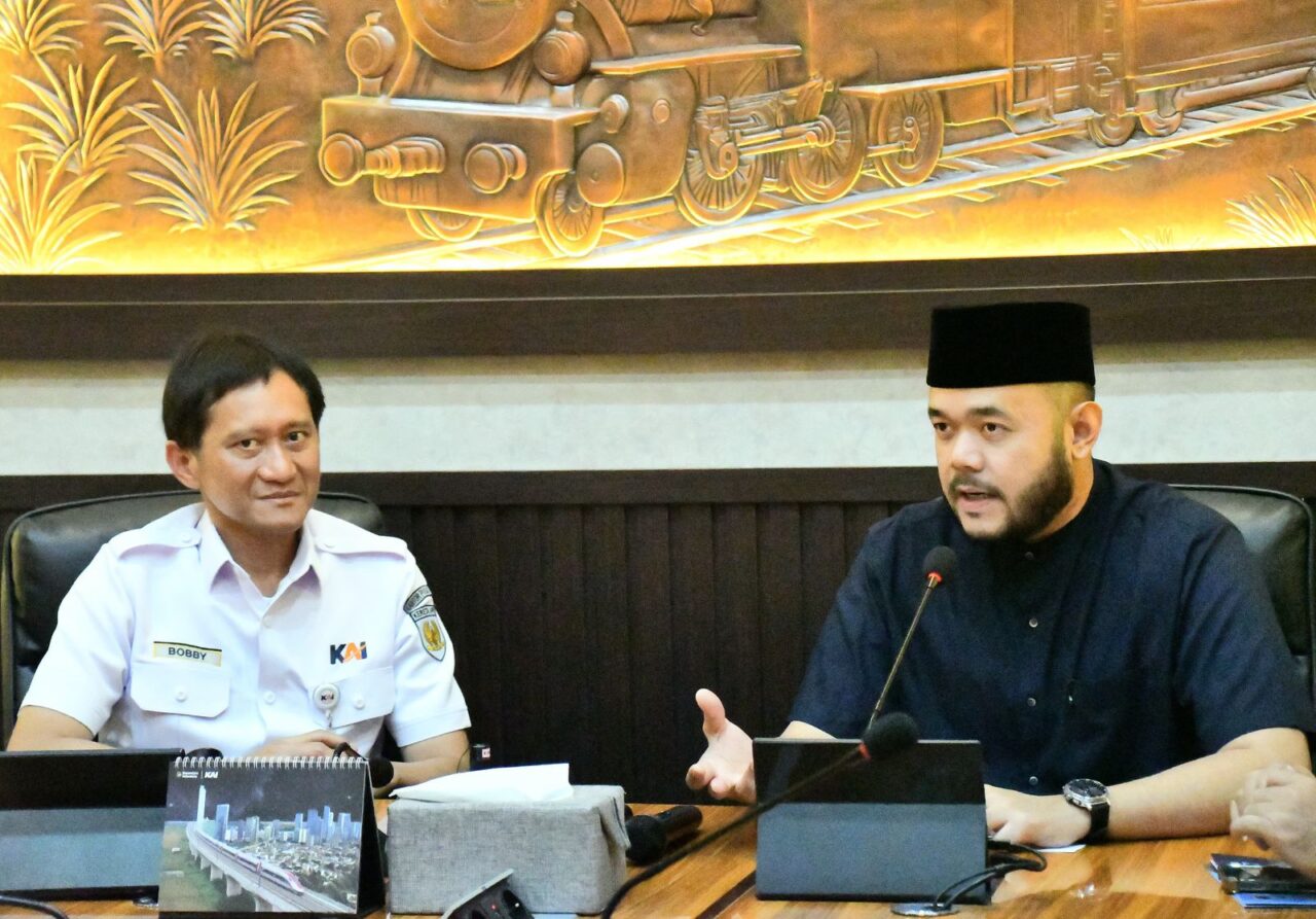 Audiensi dengan Dirut PT KAI, Fadly Amran Sampaikan 3 Aspirasi Penting